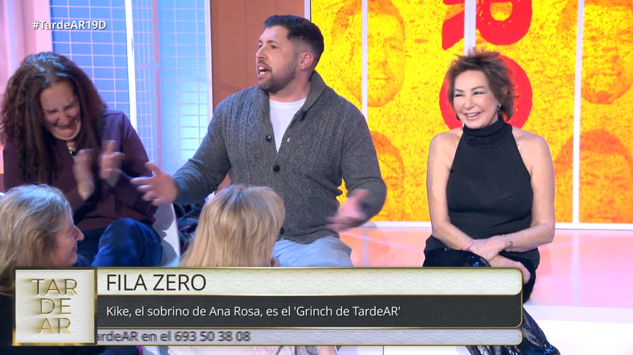 El sobrino de Ana Rosa hace que la presentadora se parta de risa en directo: "Estáis desaforados"