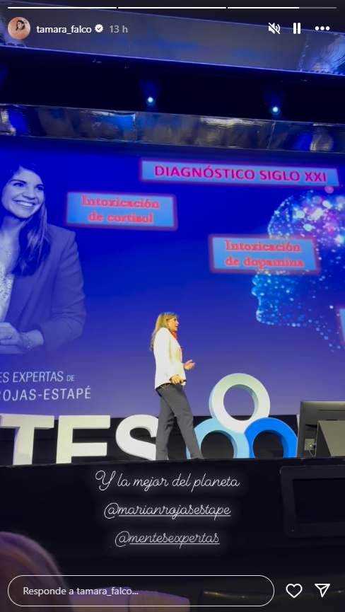 Tamara Falcó comparte la charla de Marian Rojas Estapé