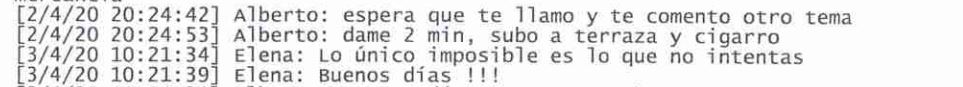 CONVERSACIONES 2 DE ABRIL